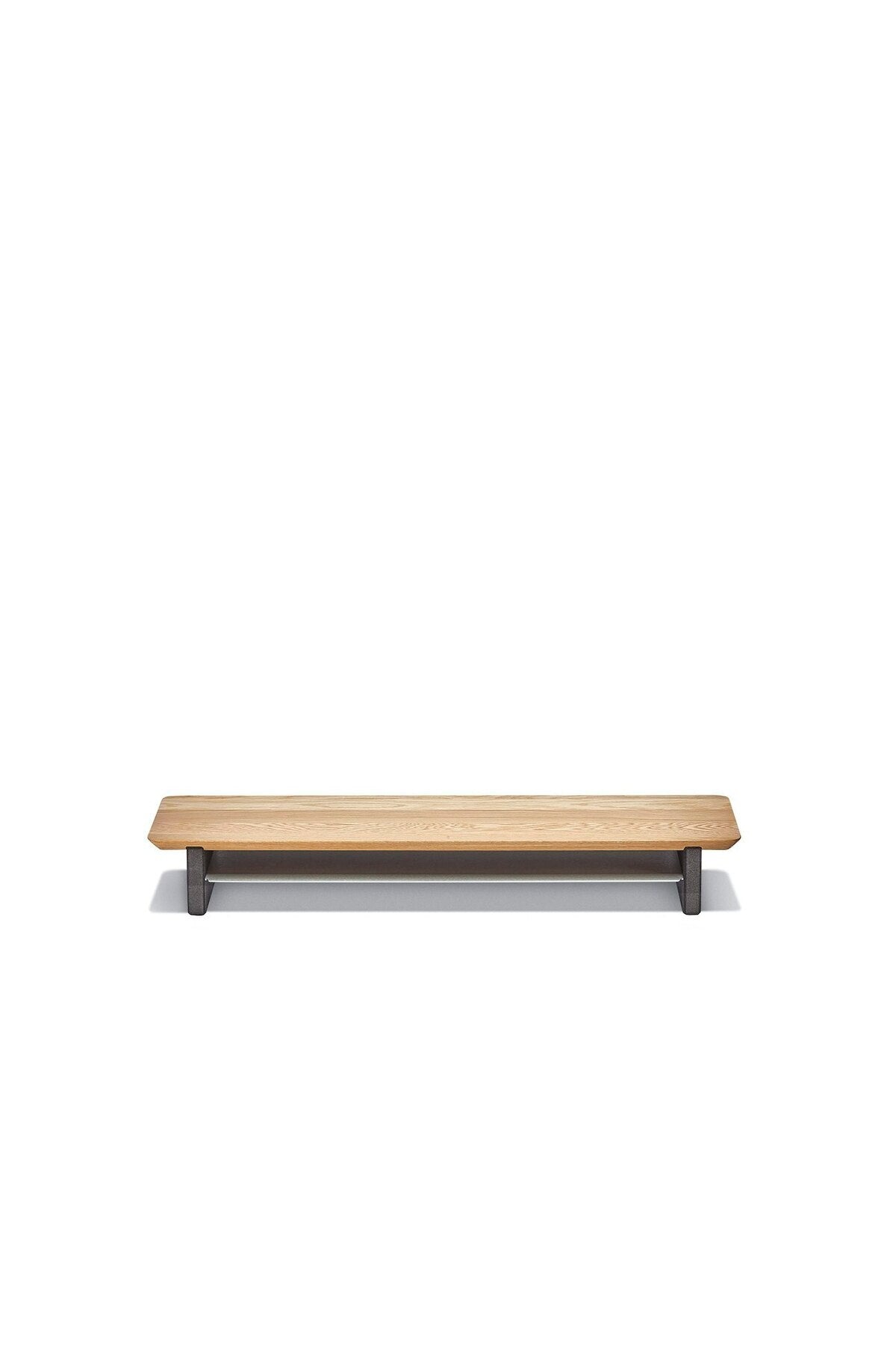 Medium Oak Monitor Stand