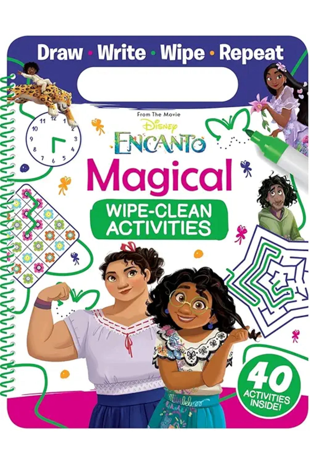 Disney Encanto: Magical Wipe-Clean Activities
