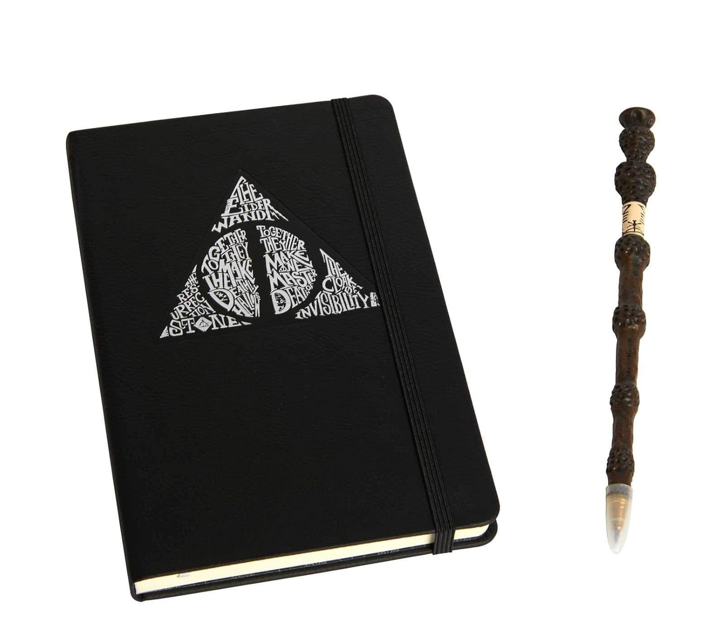 Harry Potter: Deathly Hallows Hardcover Journal and Elder Wand Pen Set