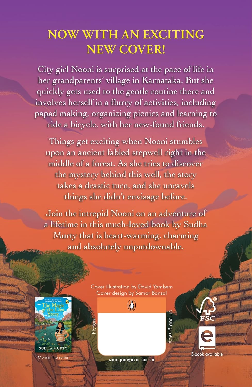 The Magic of the Lost Temple by Sudha Murty - Paperback