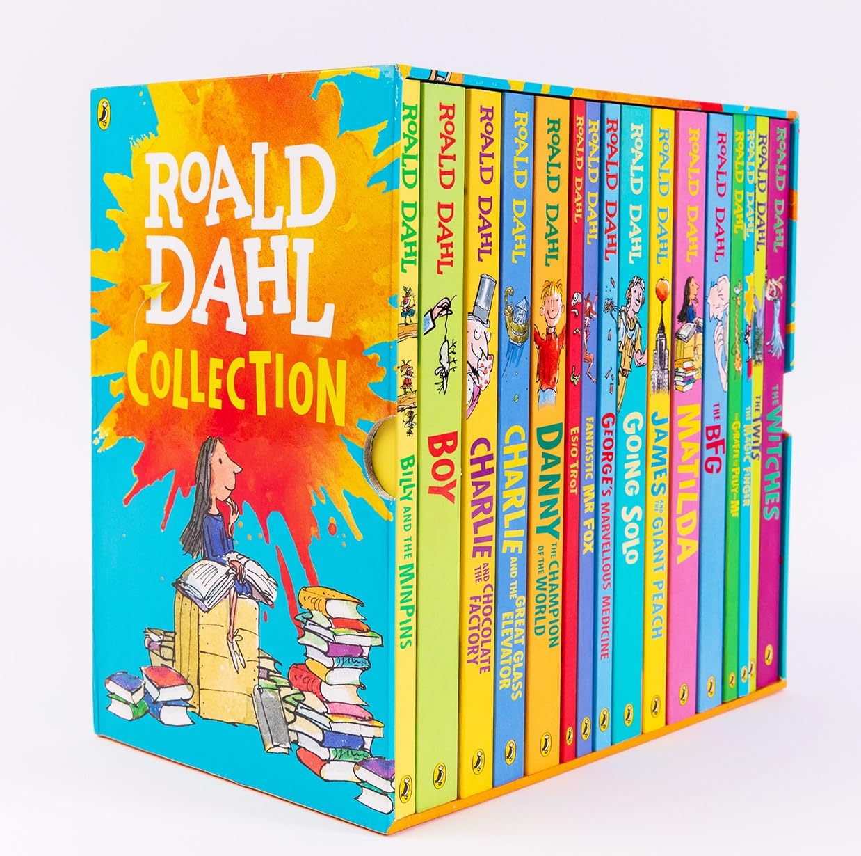 The Roald Dahl Boxset Collection: 16 Fantastic Stories for Ages 7+