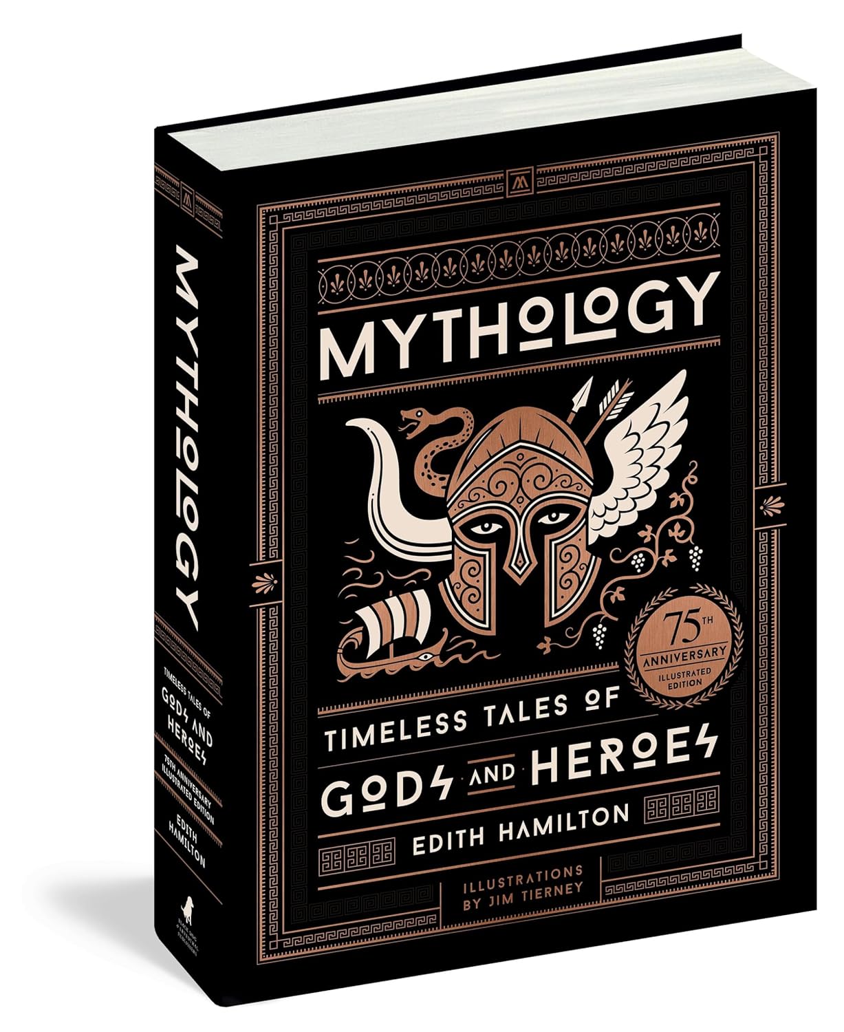 Mythology: Timeless Tales of Gods and Heroes, 75th Anniversary Illustrated Edition Hardcover