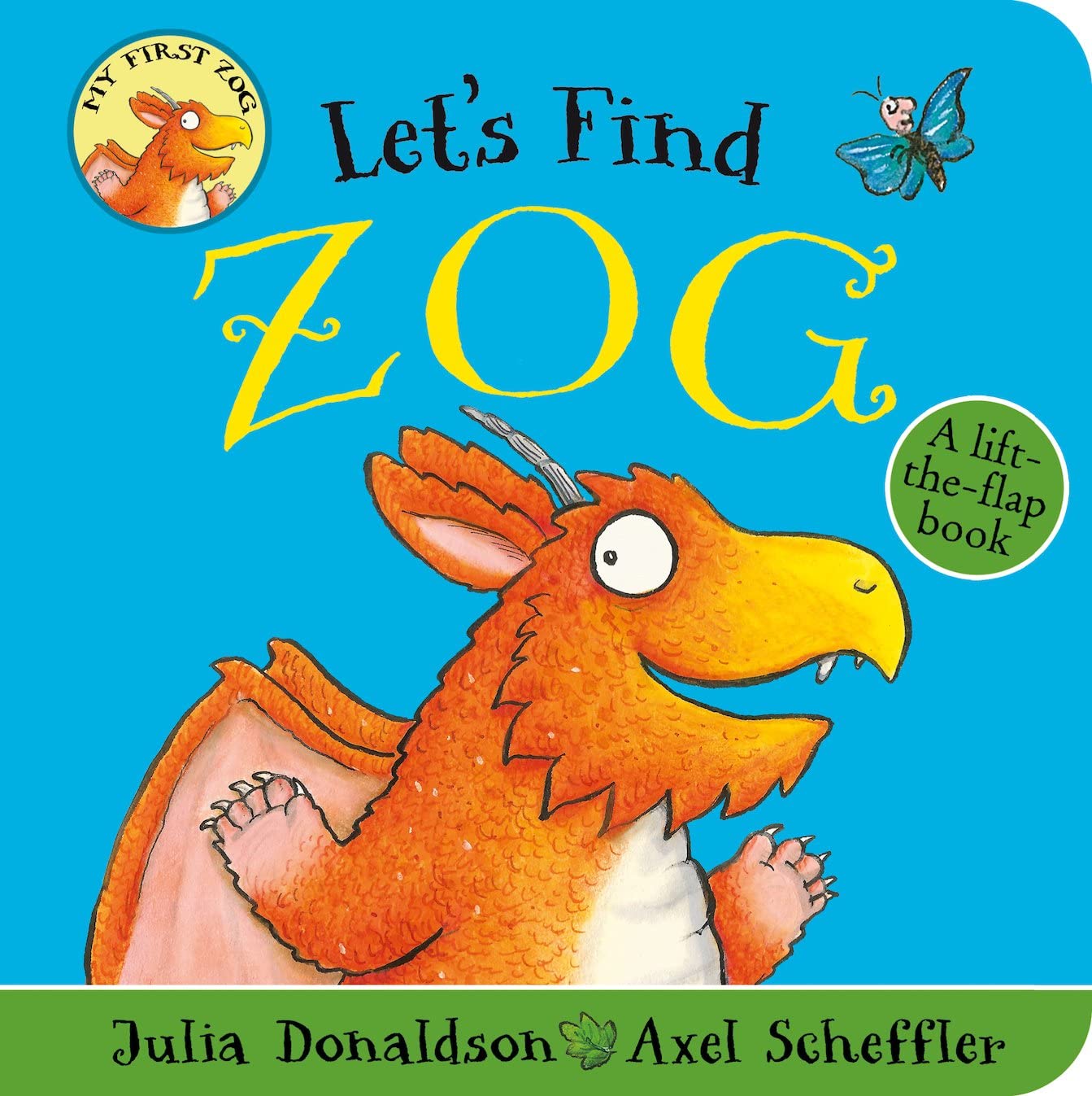 Let's Find Zog Board book by Julia Donaldson