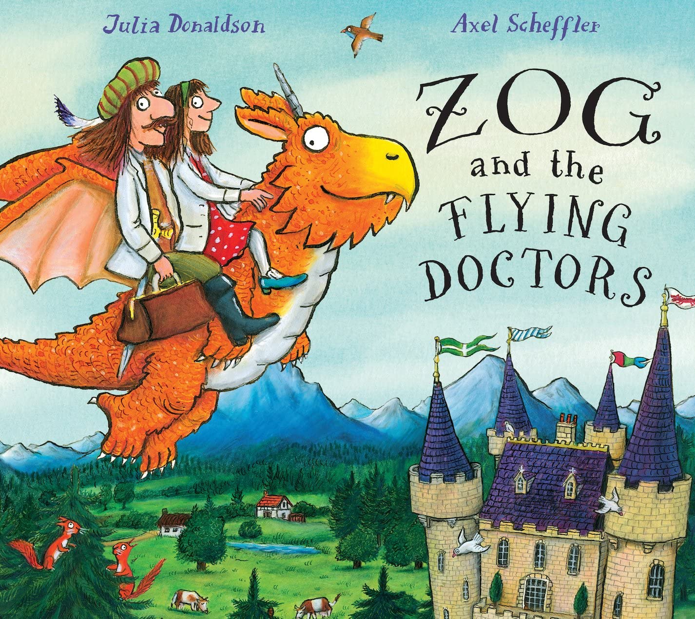 Zog and the Flying Doctors Hardcover – Big Book by Julia Donaldson