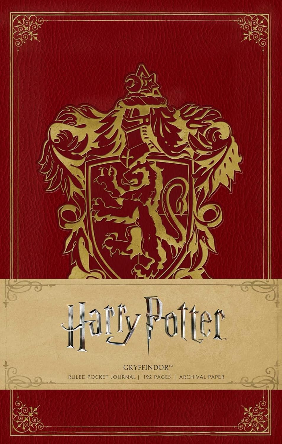 Harry Potter: Gryffindor Ruled Pocket Journal ..