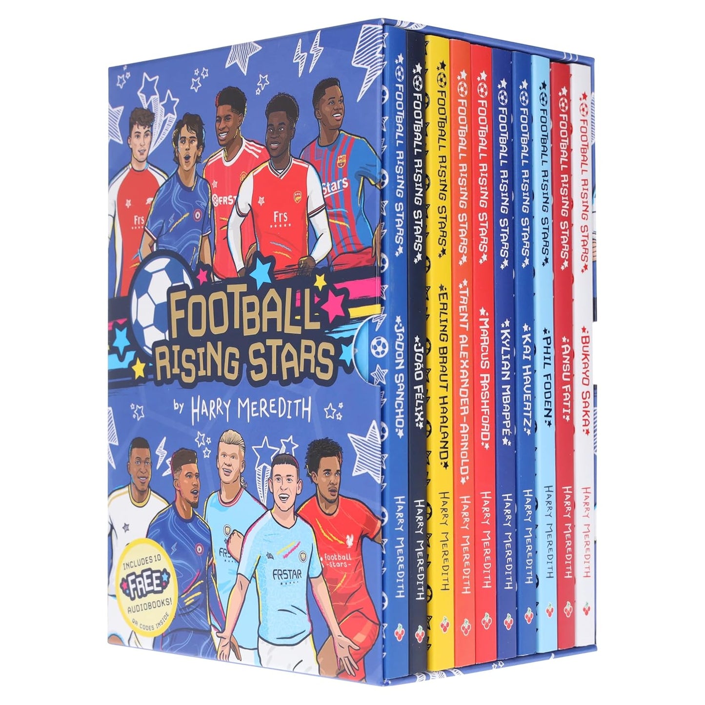 Football Rising Stars: 10 Book Box Set Paperback