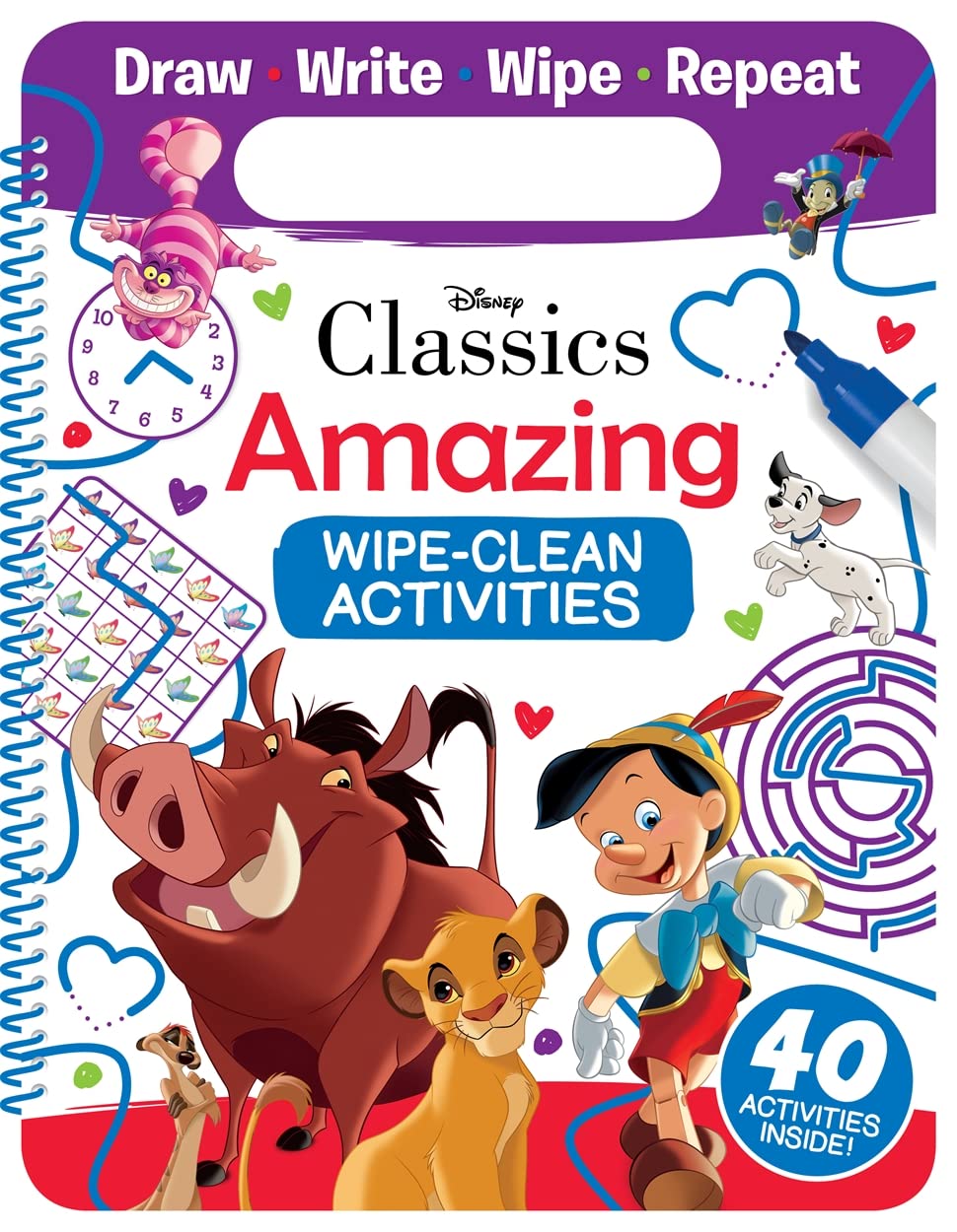 Disney Classics: Amazing Wipe-Clean Activities: Walt