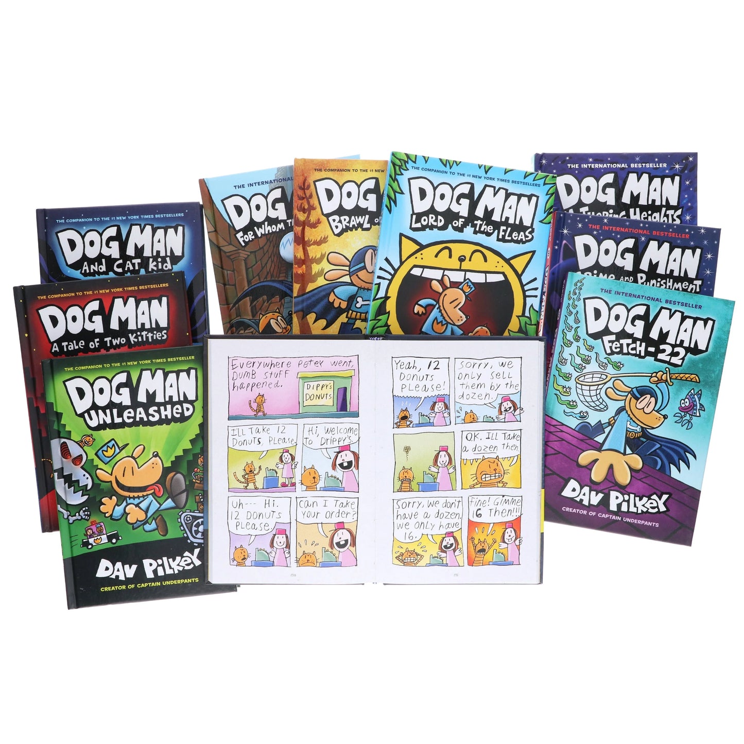 Dog Man: The Supa Buddies Mega Collection (Dog Man #1-10 Boxed Set)