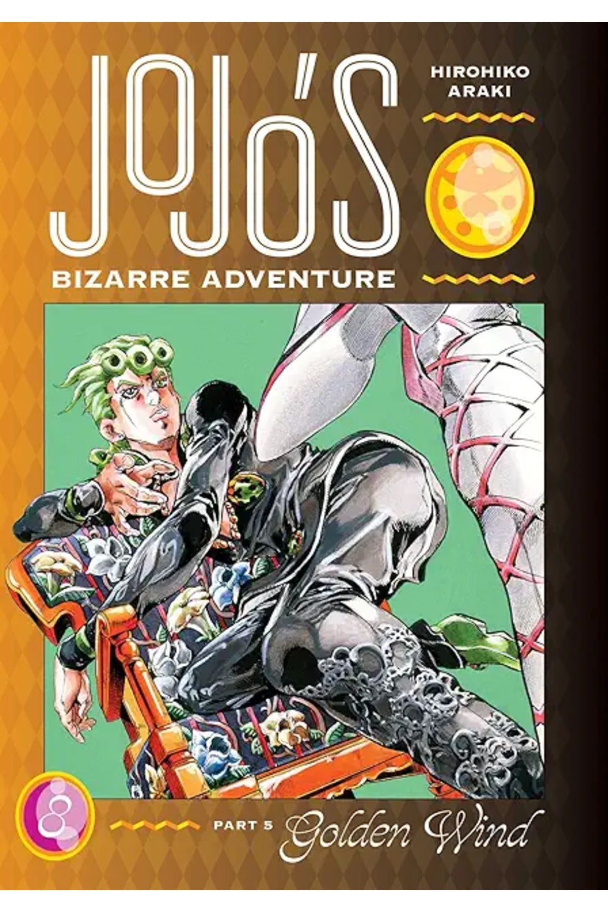 JoJo's Bizarre Adventure: Part 5-Golden Wind, Vol. 8 (8)