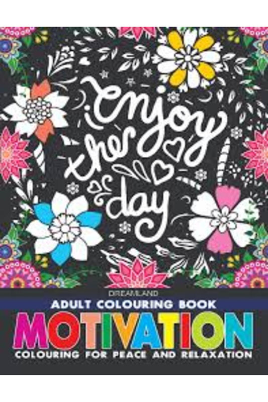Motivation- Colouring Book For Adults