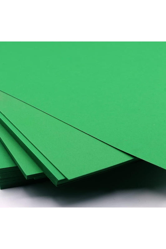 70*100cm card paper-200g (green） Pack of 10