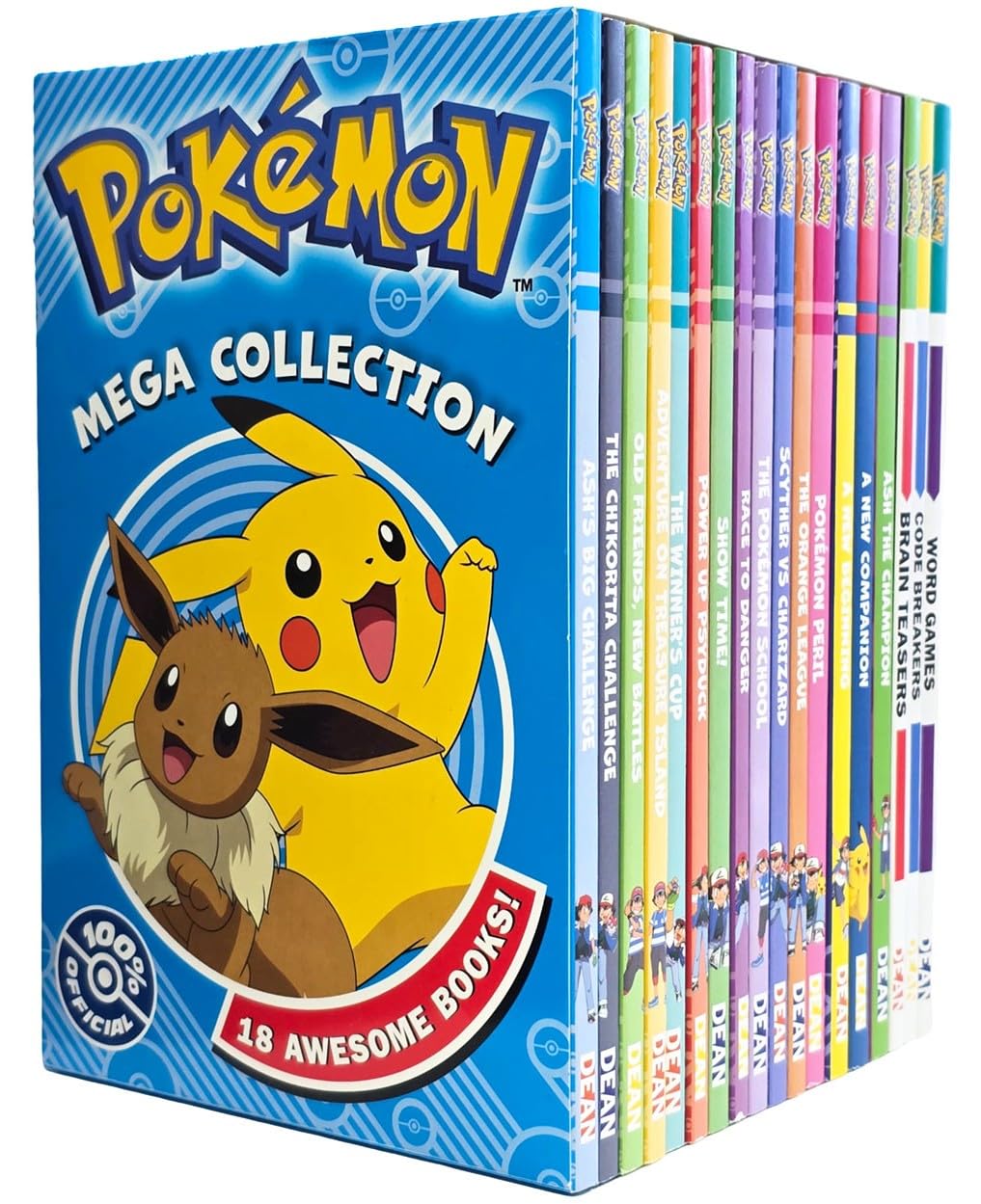 Pokemon Mega Collection 18 Books Box Set
