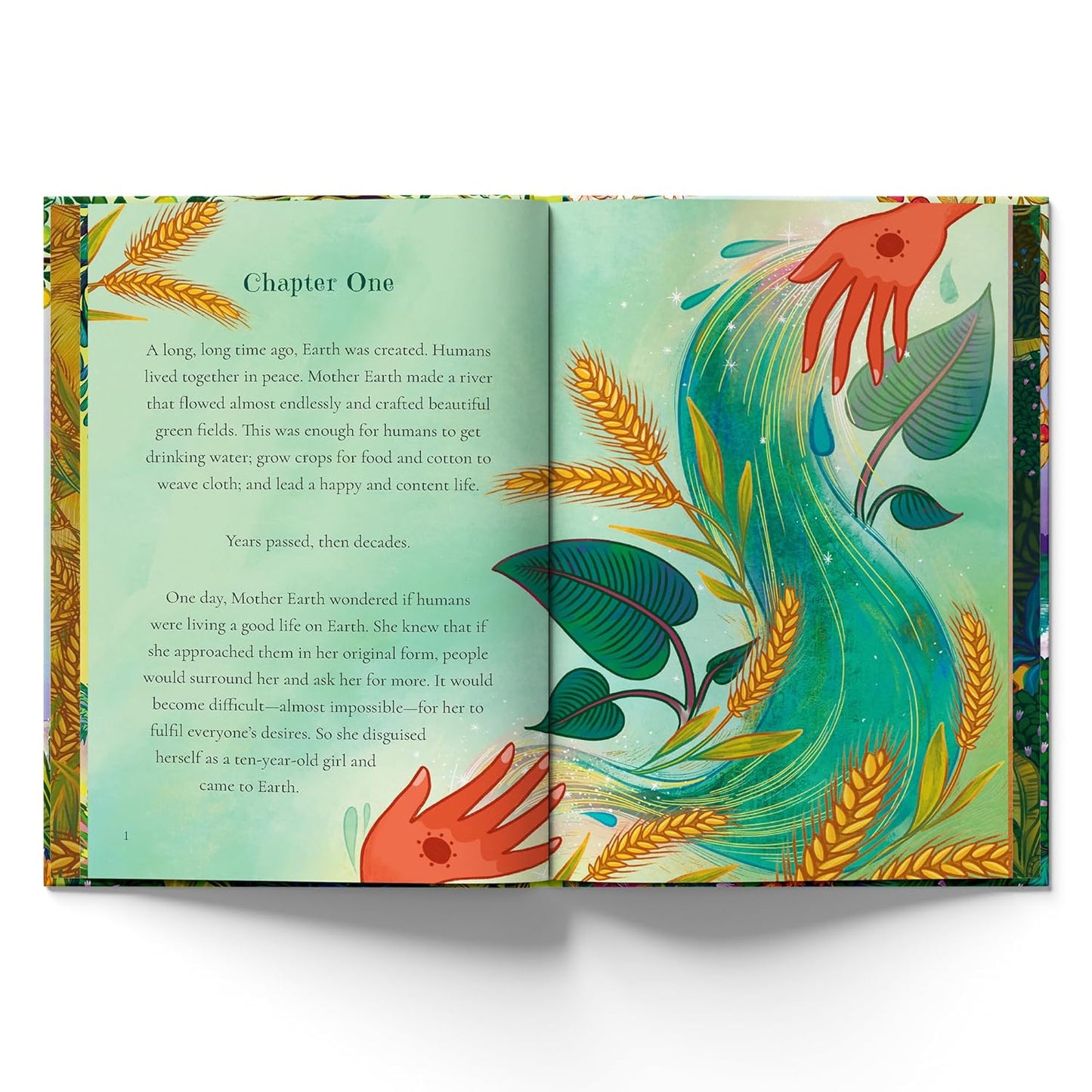 How the Earth Got Its Beauty illustrated by Sudha Murty Hardcover