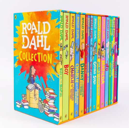 The Roald Dahl Boxset Collection: 16 Fantastic Stories for Ages 7+