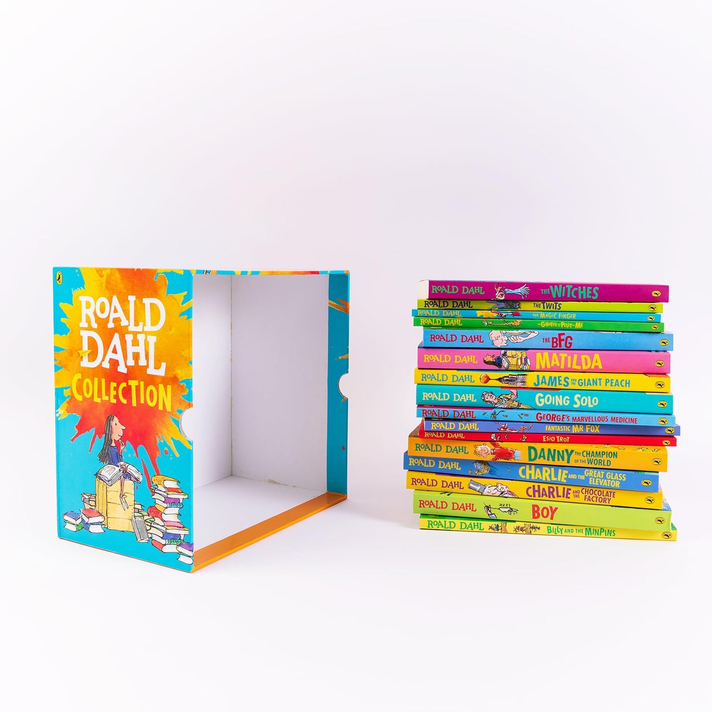 The Roald Dahl Boxset Collection: 16 Fantastic Stories for Ages 7+