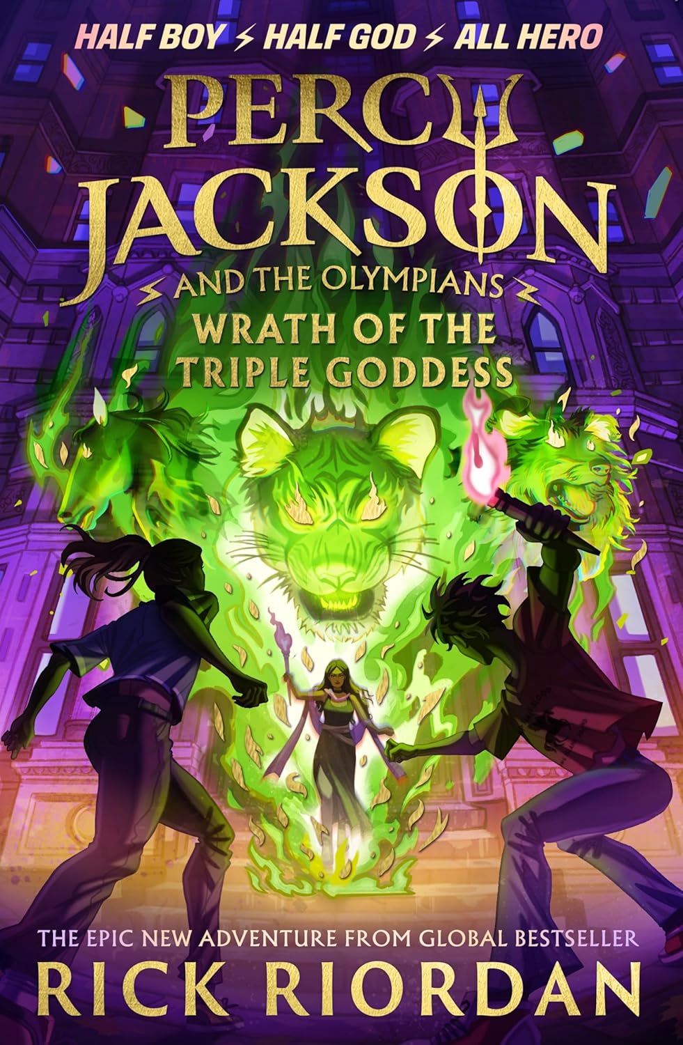 Percy Jackson And The Olympians: Wrath Of The Triple Goddess (royal Hardback)