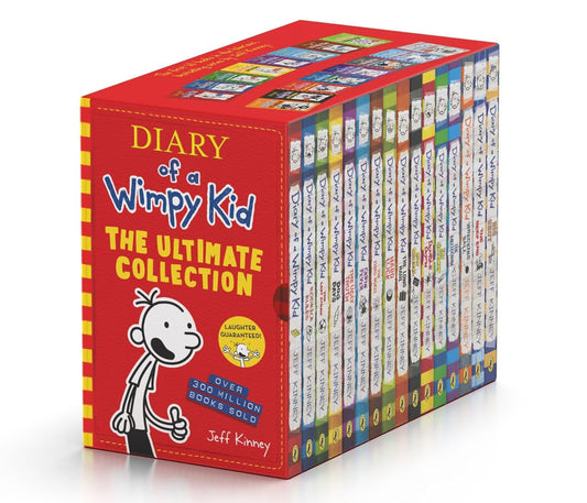 Diary of a Wimpy Kid Boxset: The Ultimate Collection 16 Books Boxset