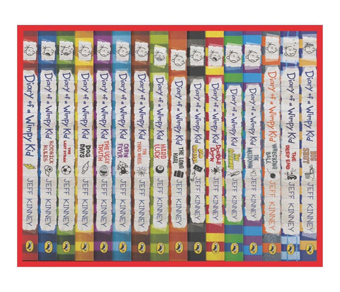 Diary of a Wimpy Kid Boxset: The Ultimate Collection 16 Books Boxset
