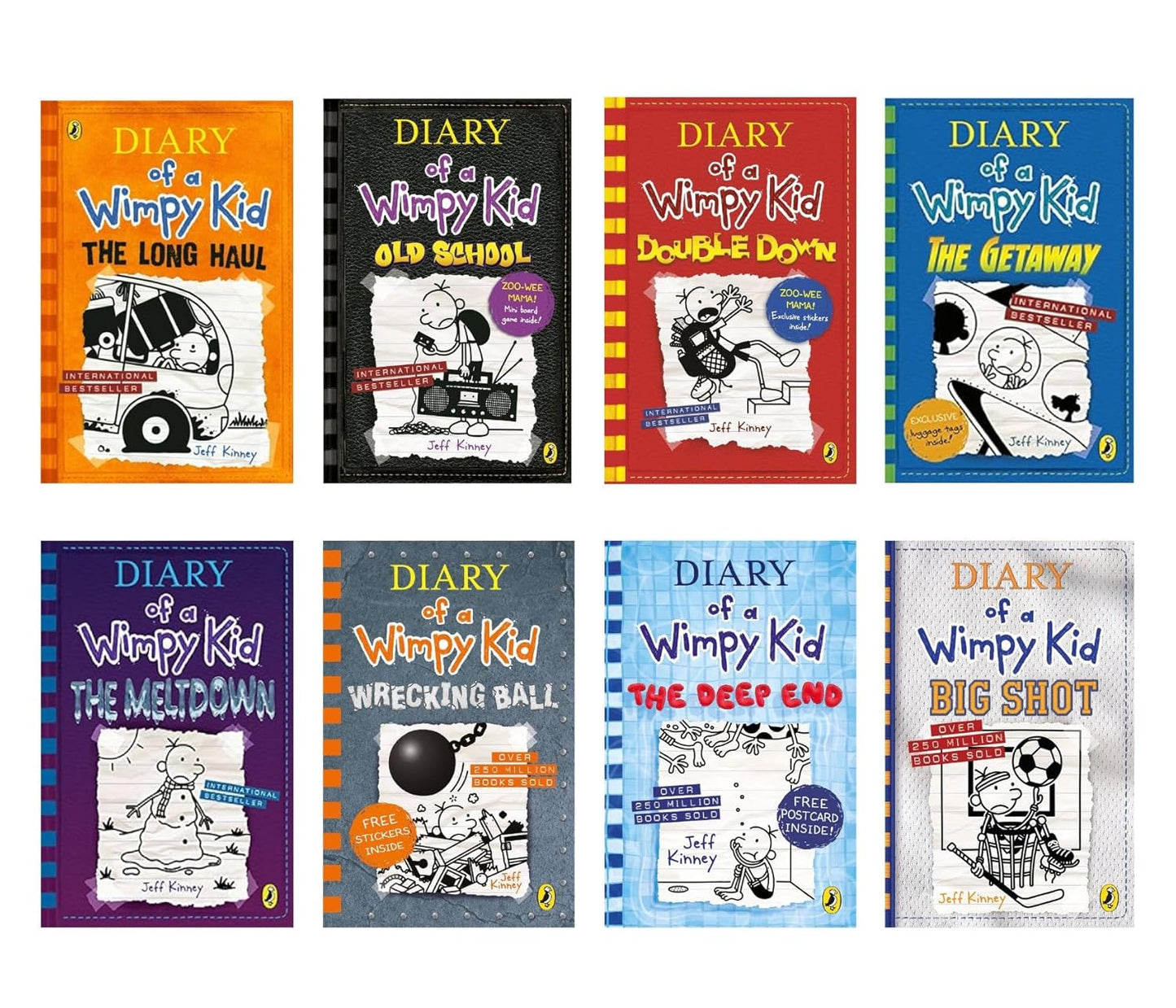 Diary of a Wimpy Kid Boxset: The Ultimate Collection 16 Books Boxset