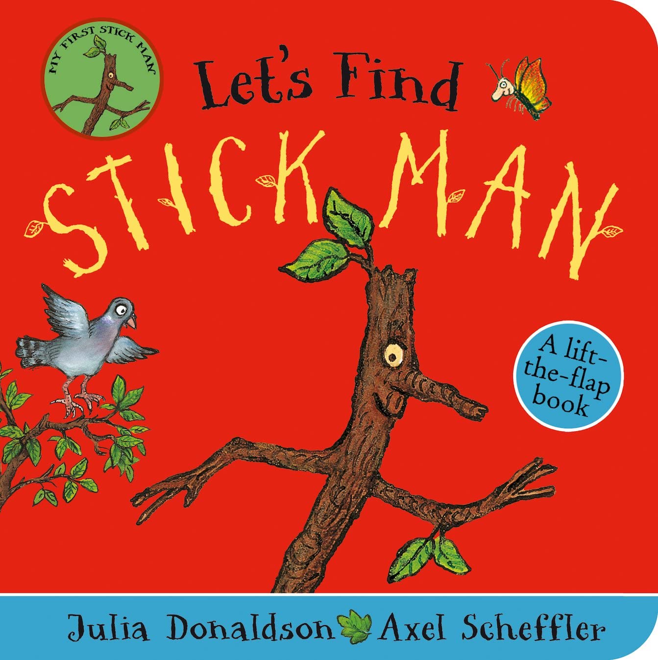 Let's Find Stick Man Board book by Julia Donaldson