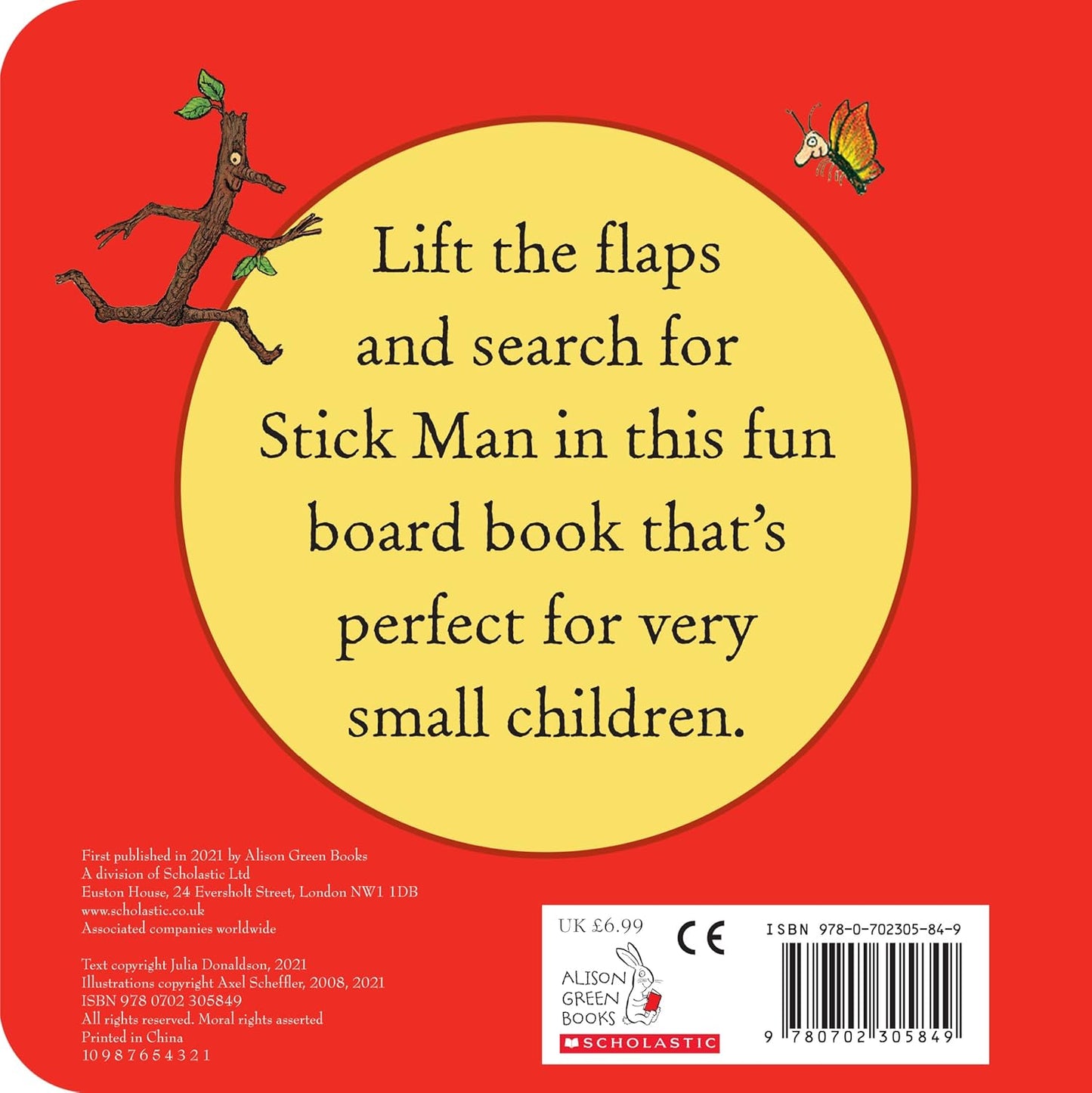 Let's Find Stick Man Board book by Julia Donaldson