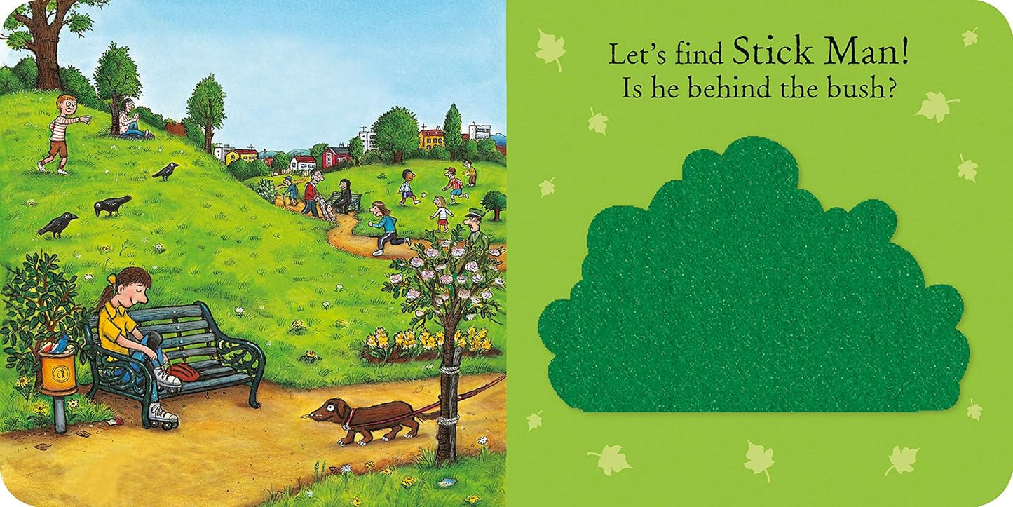 Let's Find Stick Man Board book by Julia Donaldson