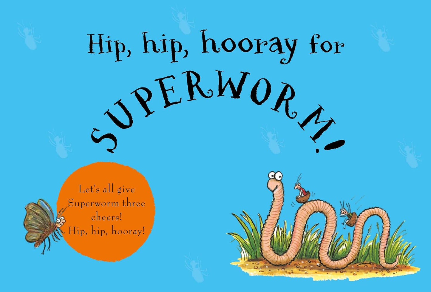Superworm Finger Puppet Book Hardcover by Julia Donaldson