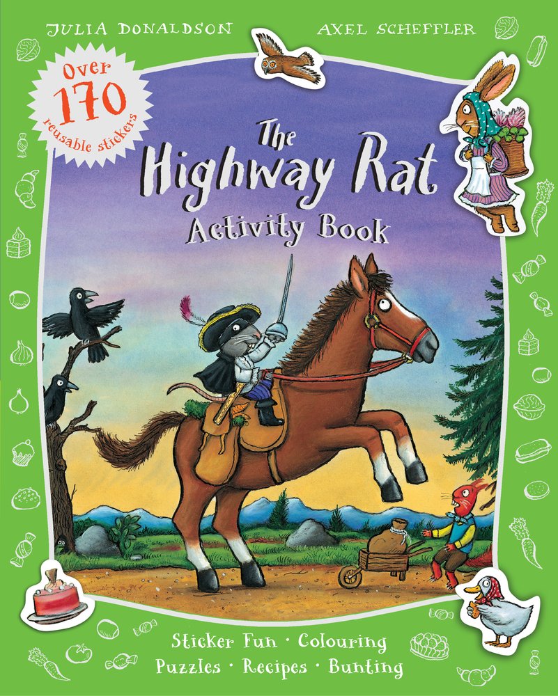 The Highway Rat Activity Book Paperback – Big Book  by Julia Donaldson