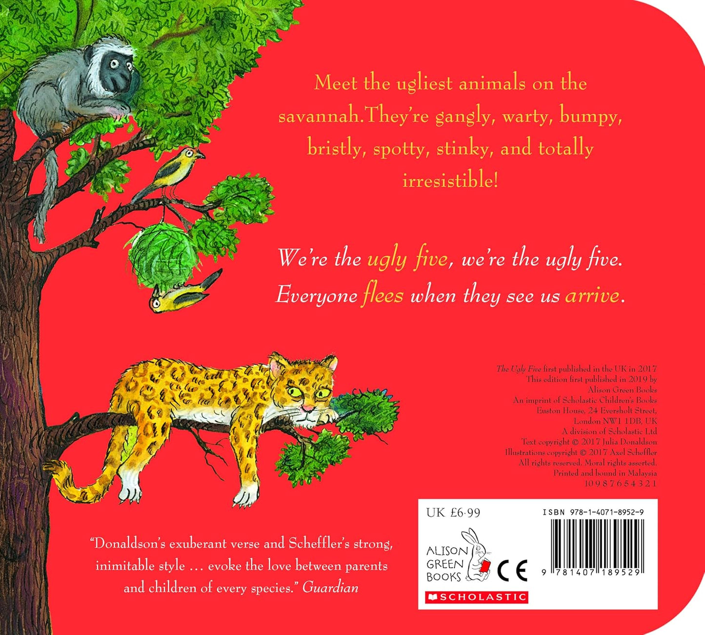 The Ugly Five (Gift Edition) Board book by Julia Donaldson