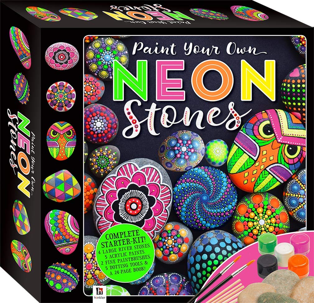 Paint Your Own Neon Stones Small Kit