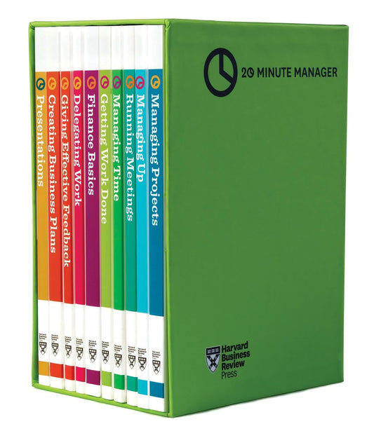 HBR 20-Minute Manager Boxed Set (10 Books) .