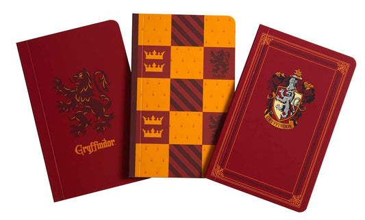Harry Potter: Gryffindor Pocket Notebook Collection (Set of 3)