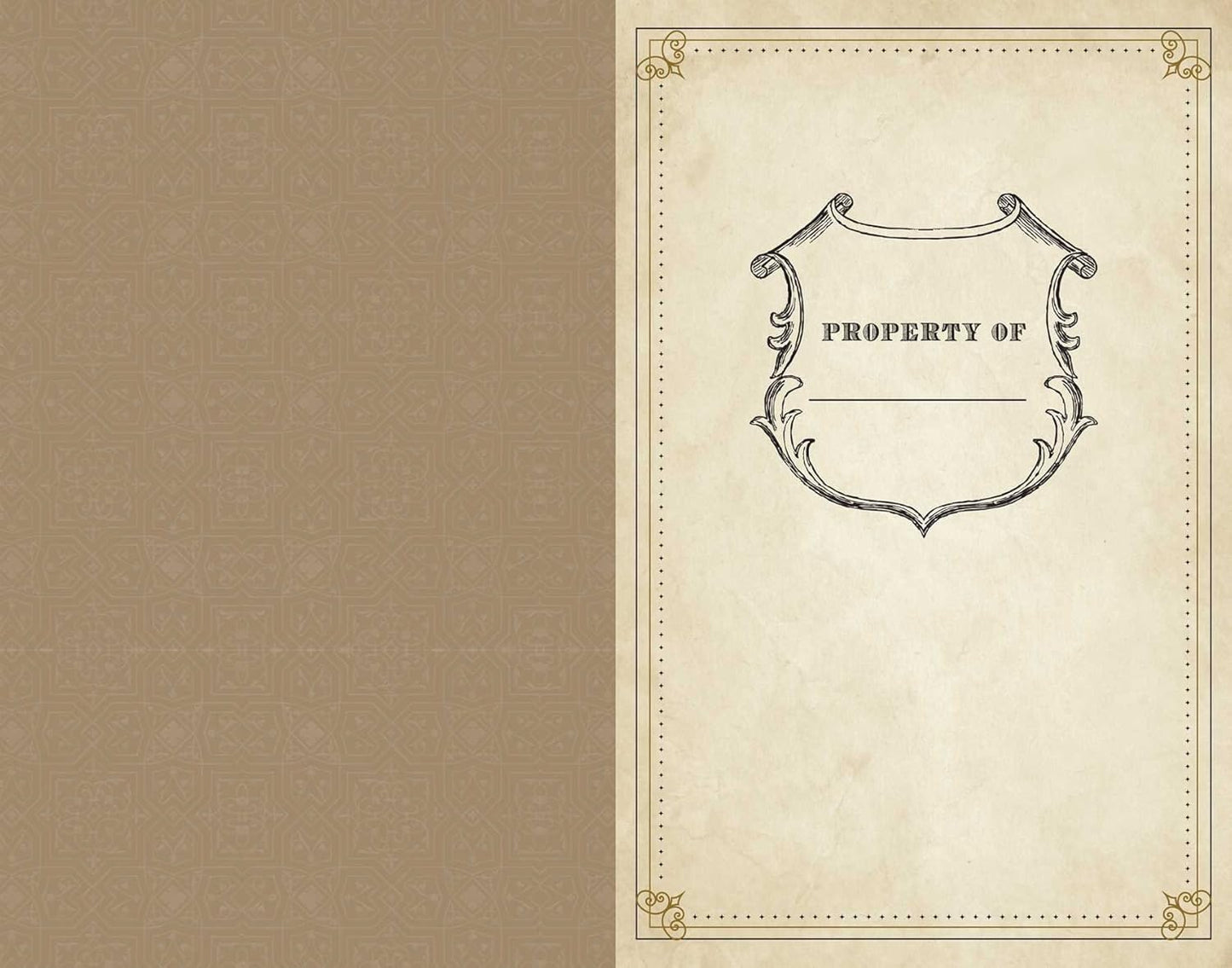 Harry Potter: Hogwarts Ruled Notebook