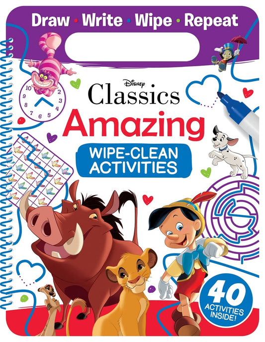 Disney Classics: Amazing Wipe-Clean Activities: Walt